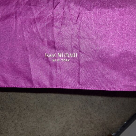 Isaac Mizrahi raspberry umbrella - Picture 2 of 2